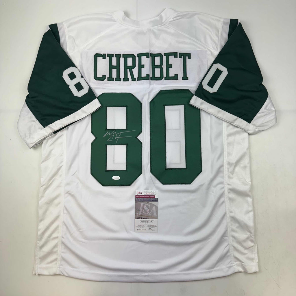 autographed-signed-wayne-chrebet-new-york-white-football-jersey-jsa-coa