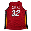 autographed-signed-shaquille-shaq-oneal-miami-red-basketball-jersey-psa-dna-coa