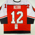 autographed-signed-tim-kerr-philadelphia-orange-hockey-jersey-jsa-coa