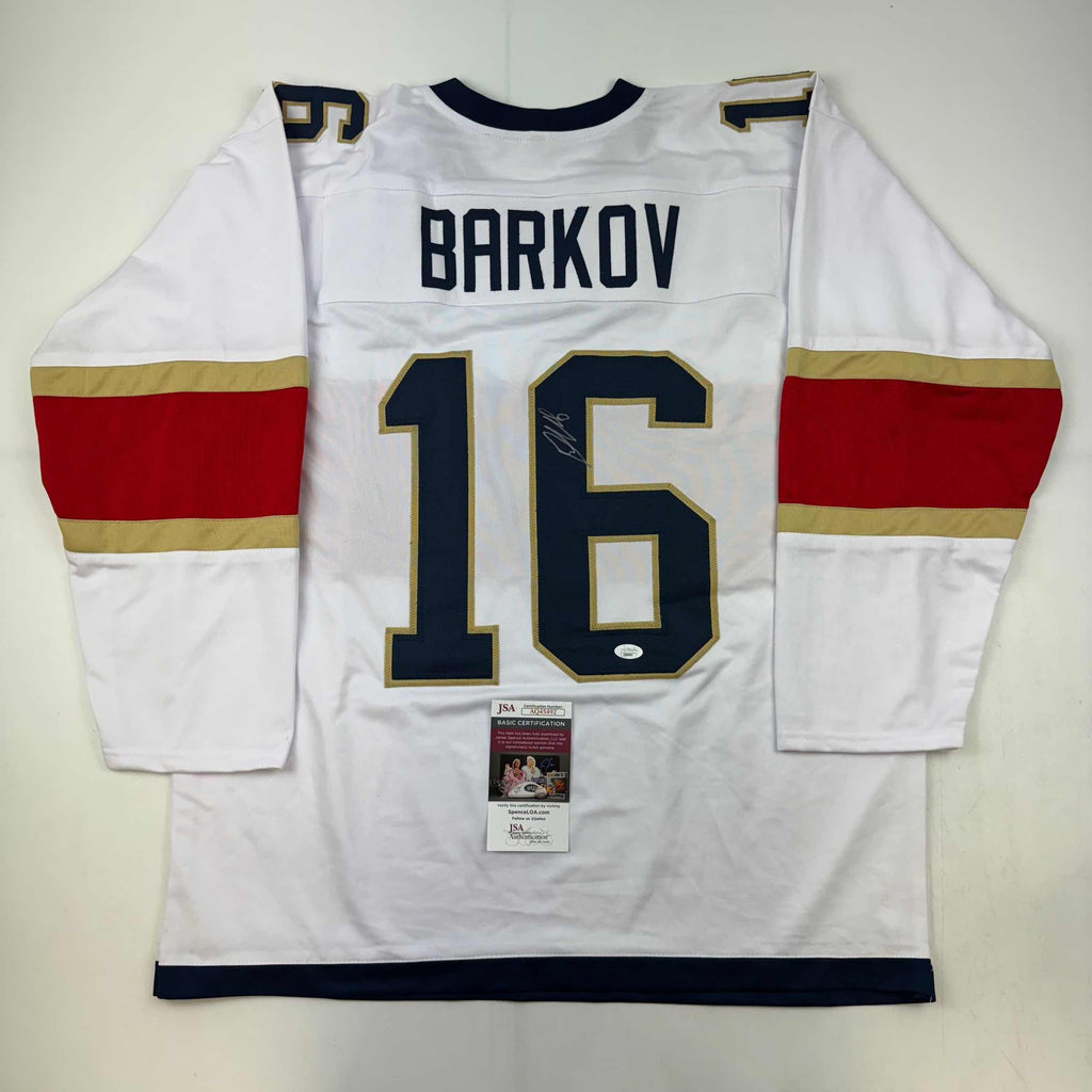 autographed-signed-aleksander-barkov-florida-white-hockey-jersey-jsa-coa