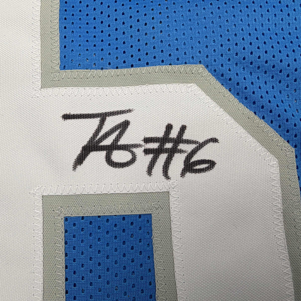 autographed-signed-terrion-arnold-detroit-blue-football-jersey-beckett-bas-coa