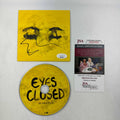autographed-signed-ed-sheeran-eyes-closed-album-cd-cover-disk-jsa-coa