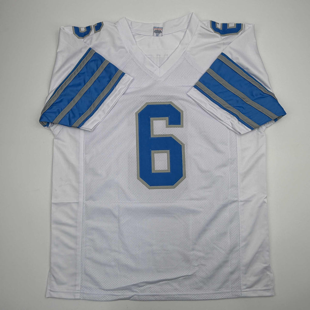 autographed-signed-terrion-arnold-detroit-white-football-jersey-beckett-bas-coa