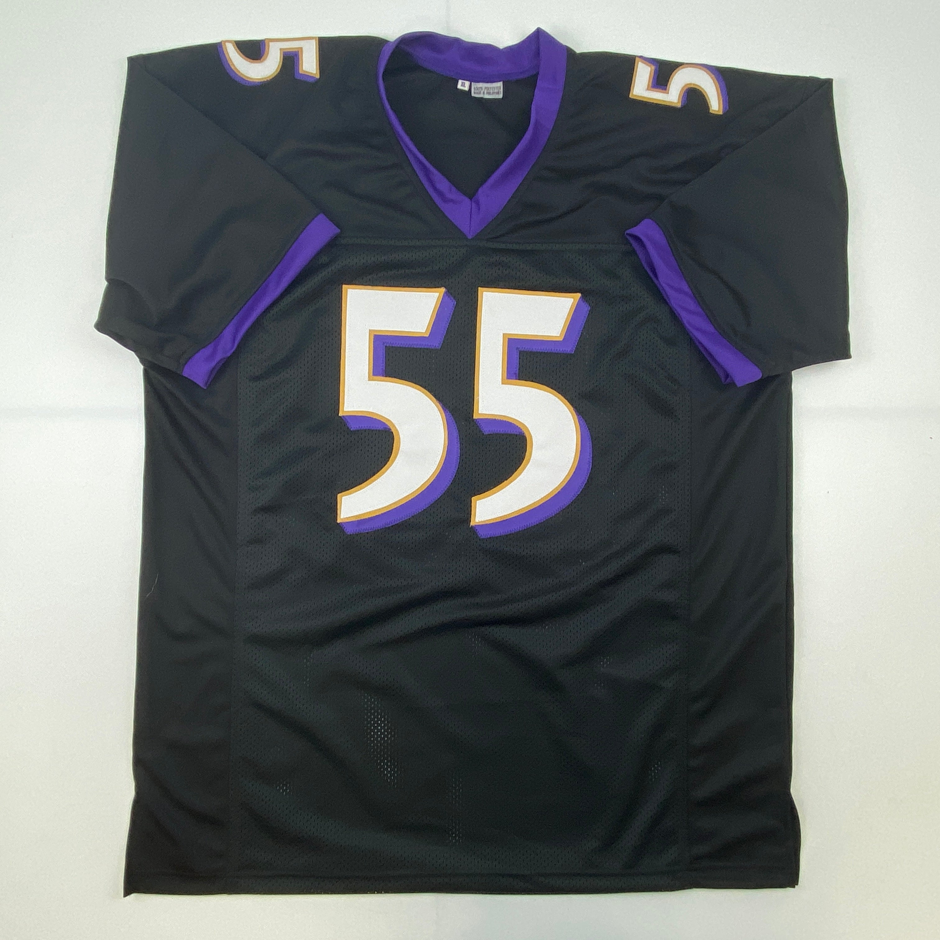 autographed-signed-terrell-suggs-baltimore-black-football-jersey-jsa-coa