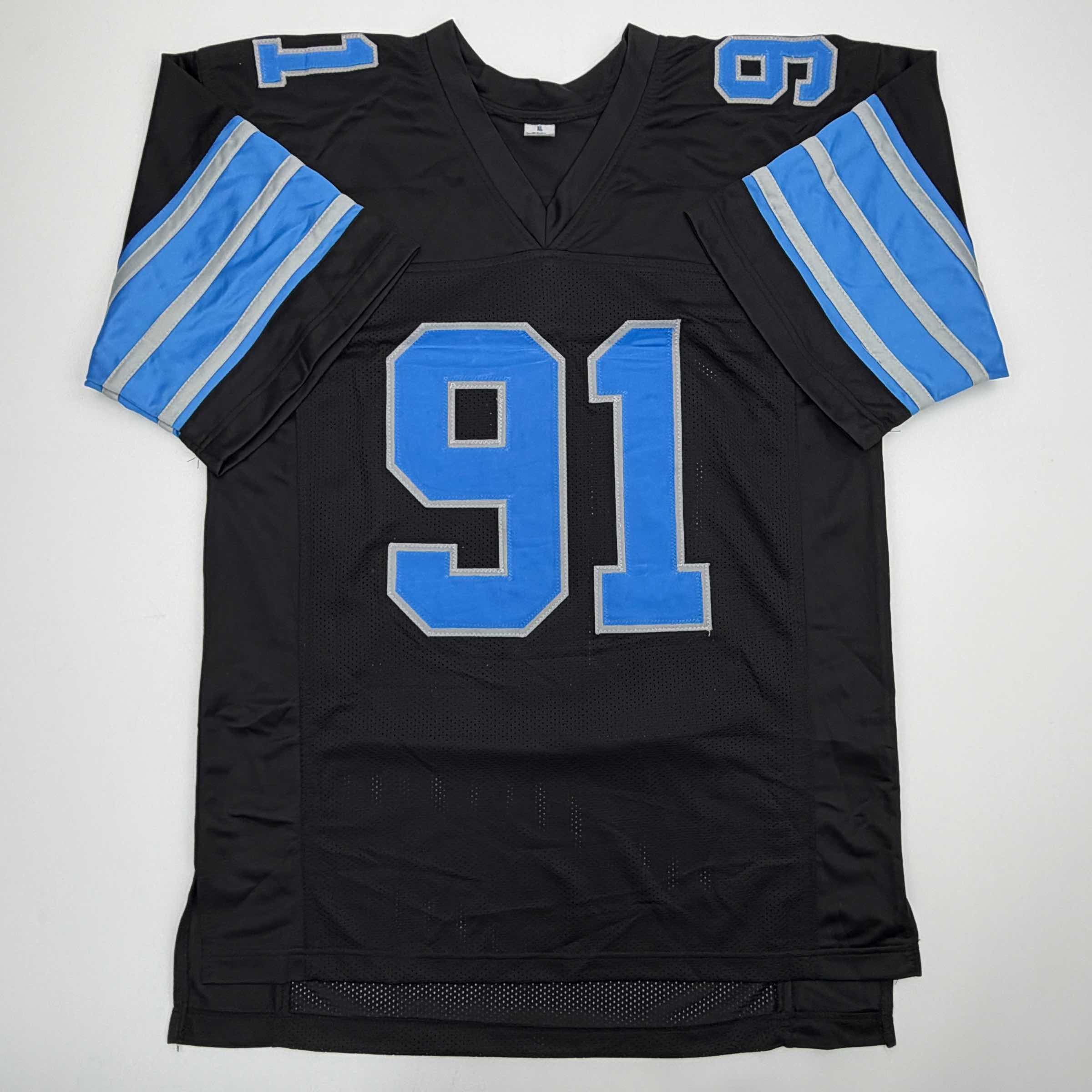 autographed-signed-tyleik-williams-detroit-black-football-jersey-beckett-bas-coa