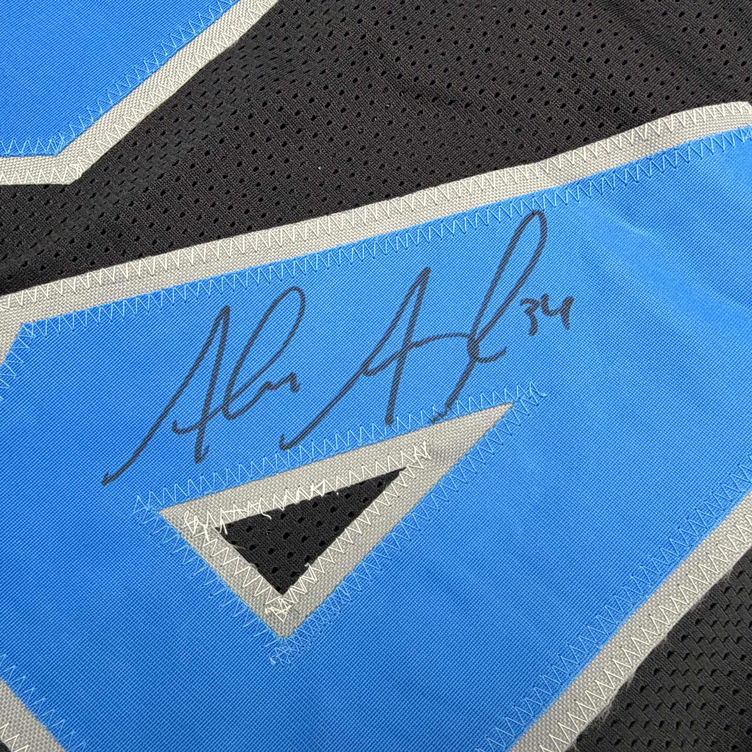 autographed-signed-alex-anzalone-detroit-black-football-jersey-beckett-bas-coa