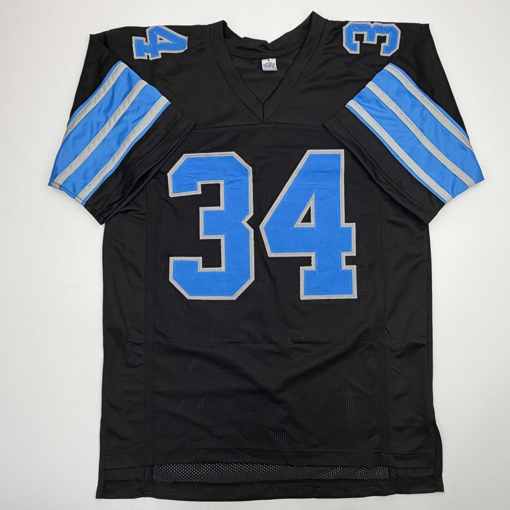 autographed-signed-alex-anzalone-detroit-black-football-jersey-beckett-bas-coa