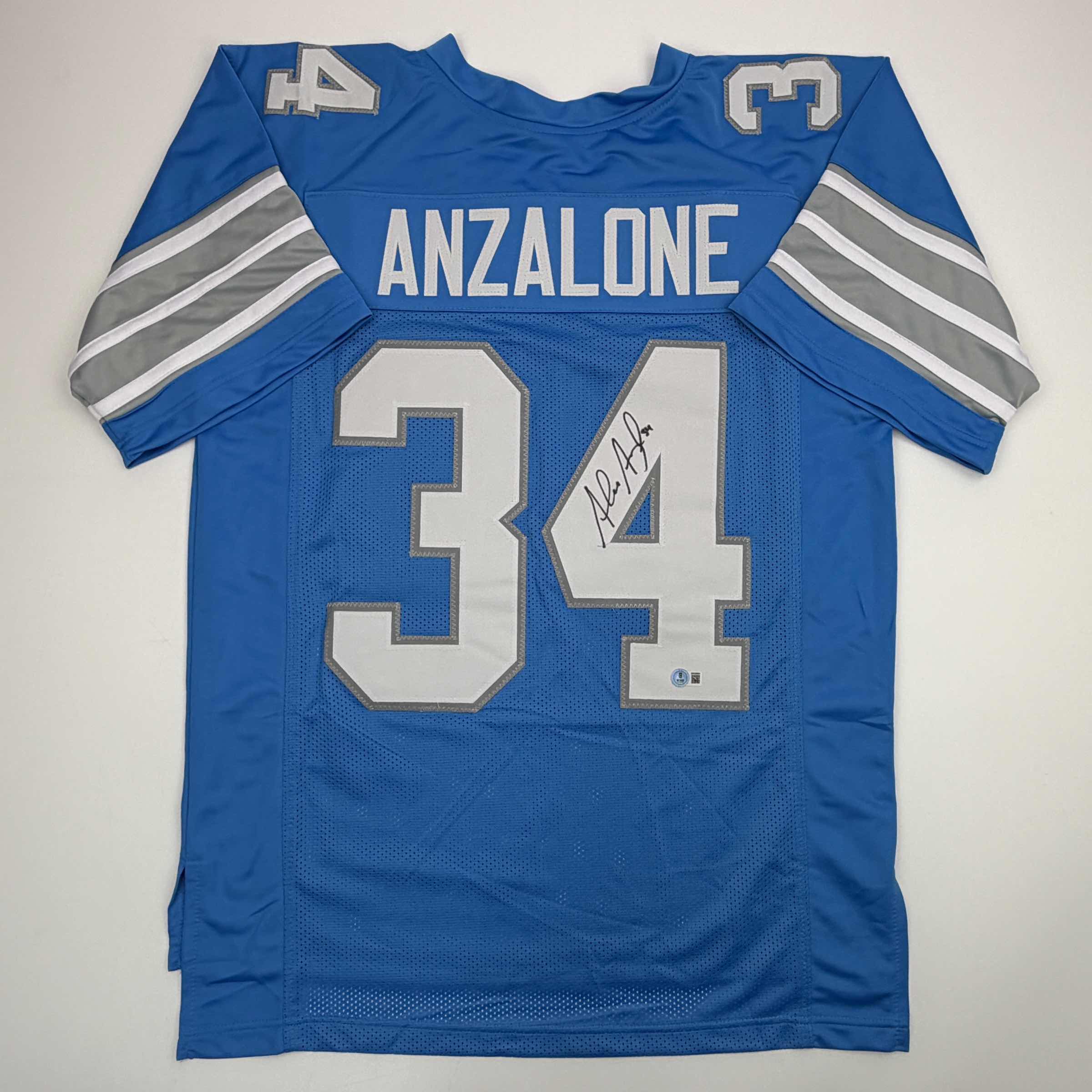 autographed-signed-alex-anzalone-detroit-blue-football-jersey-beckett-bas-coa