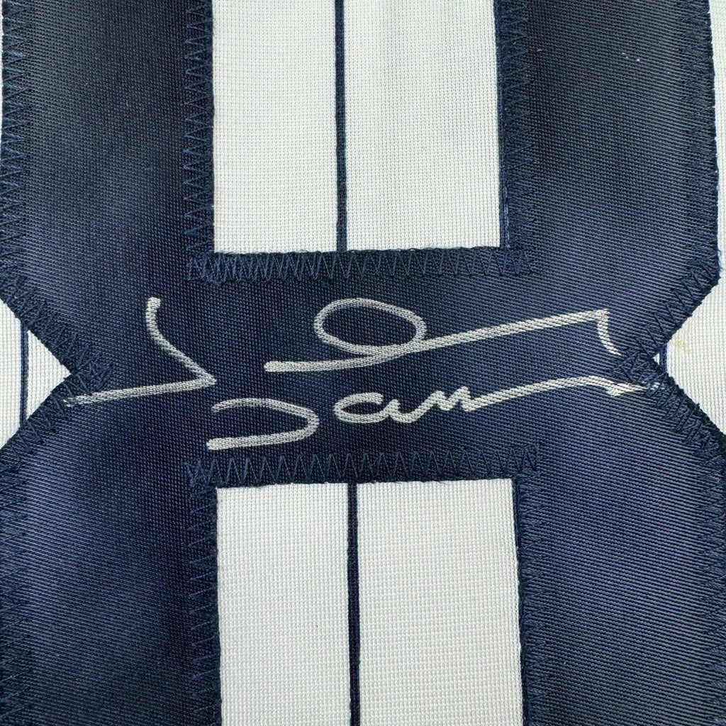 autographed-signed-johnny-damon-new-york-pinstripe-baseball-jersey-beckett-bas-coa