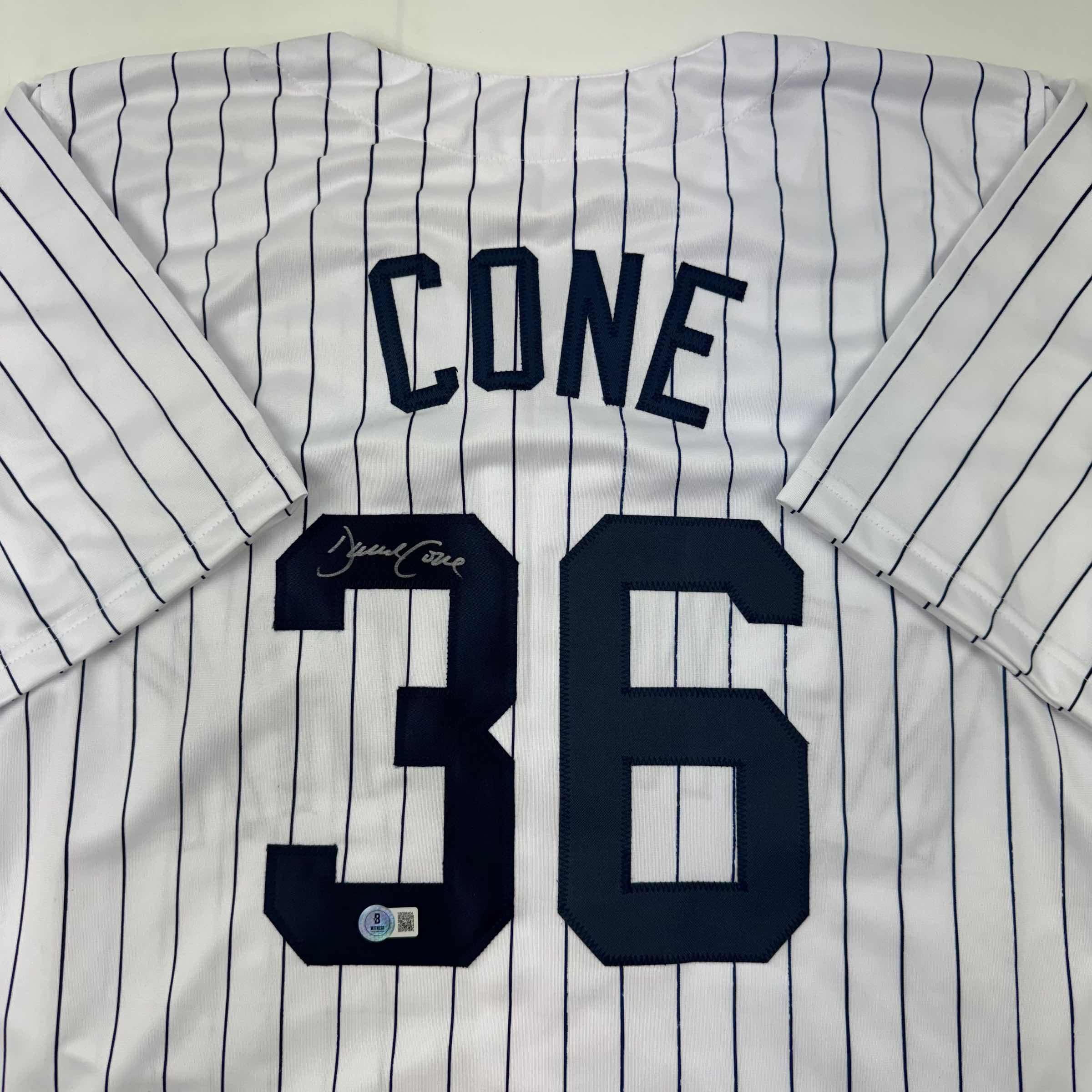 autographed-signed-david-cone-new-york-pinstripe-baseball-jersey-beckett-bas-coa-1
