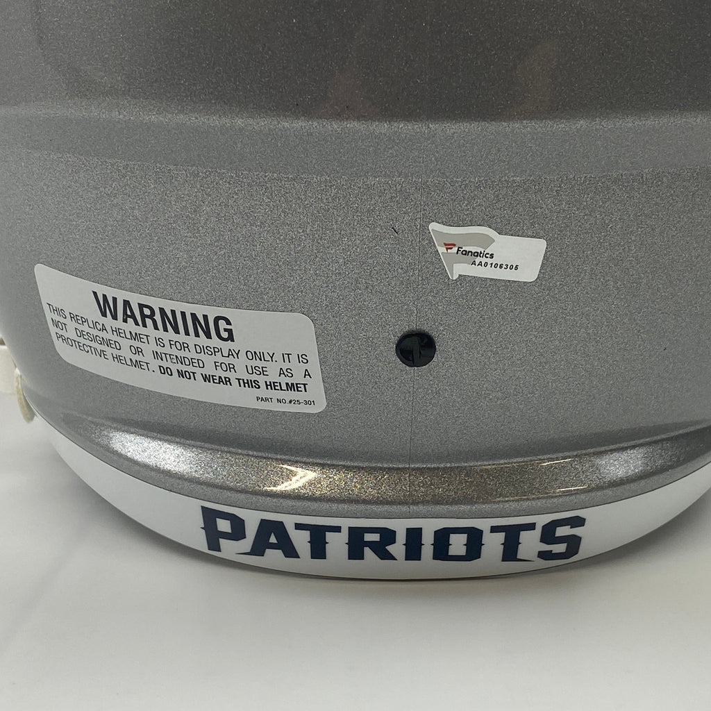 autographed-signed-tom-brady-new-england-patriots-full-size-fs-f-s-speed-replica-football-helmet-fanatics-coa-loa