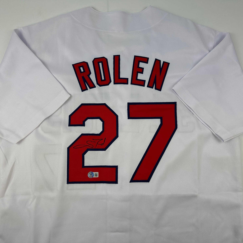 autographed-signed-scott-rolen-st-louis-white-baseball-jersey-beckett-bas-coa