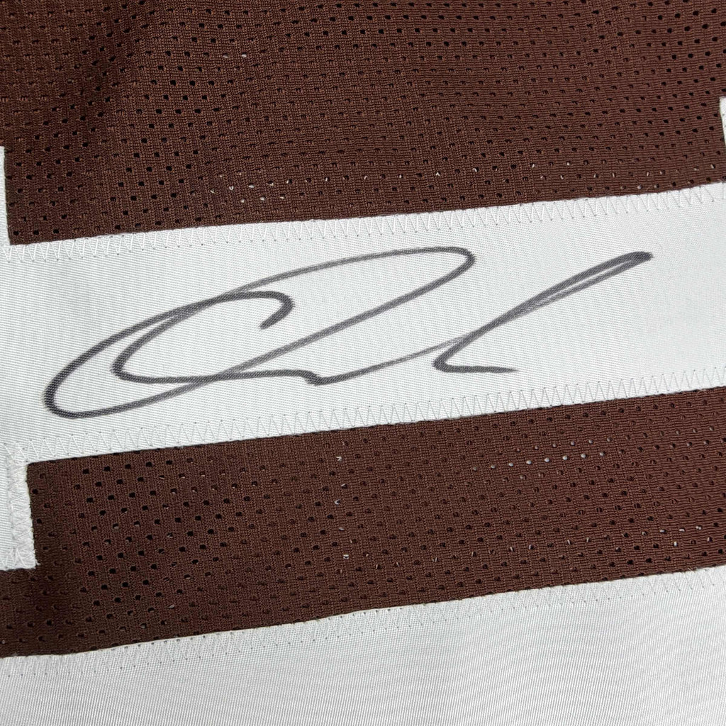 autographed-signed-quinshon-judkins-cleveland-football-brown-jersey-beckett-bas-coa