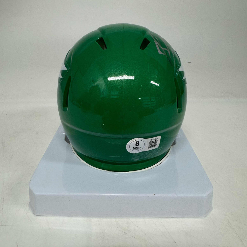 autographed-signed-brandon-graham-philadelphia-eagles-kelly-green-mini-football-helmet-beckett-bas-coa