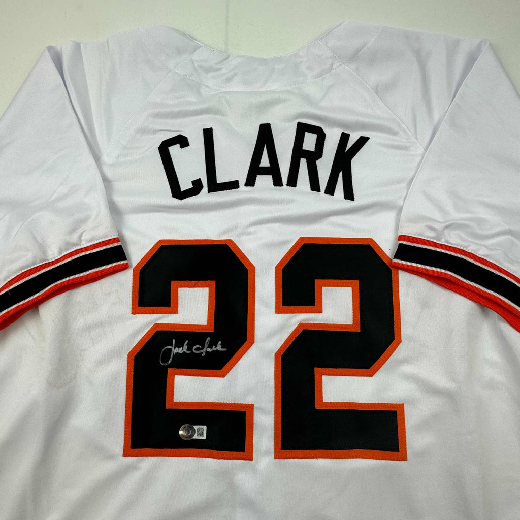 autographed-signed-jack-clark-san-francisco-white-baseball-jersey-jsa-coa