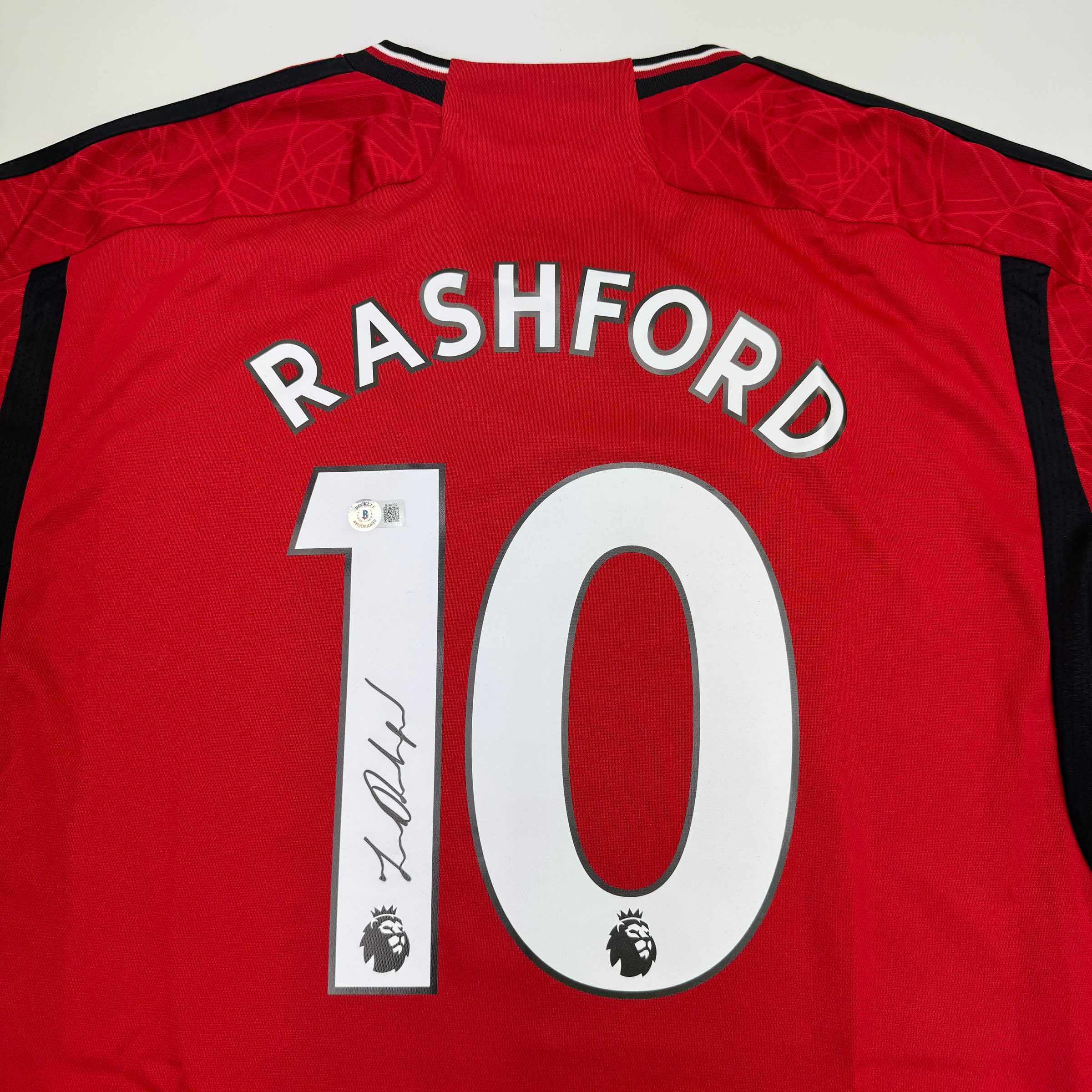 autographed-signed-marcus-rashford-manchester-united-red-soccer-jersey-beckett-bas-coa
