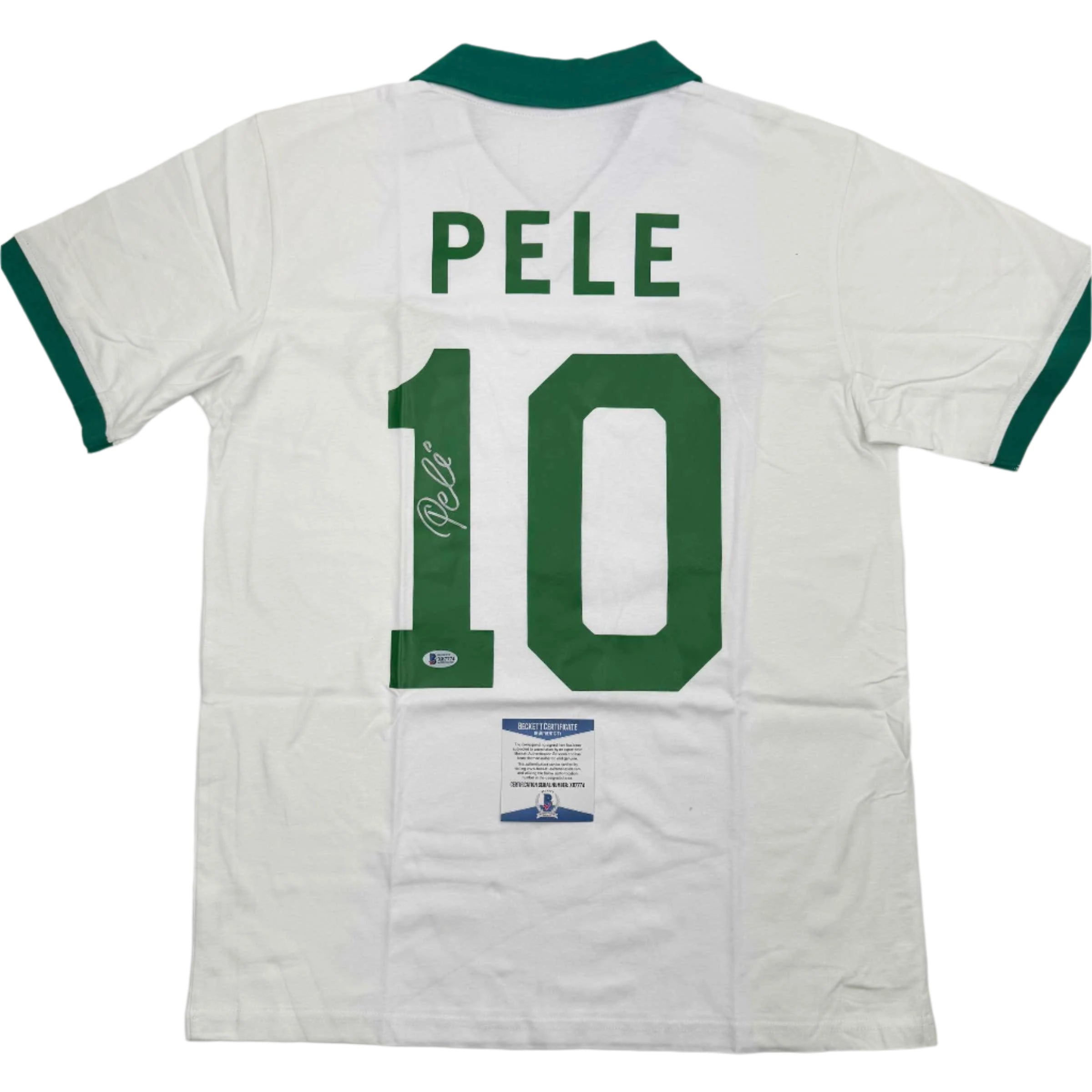 autographed-signed-pele-new-york-cosmos-white-soccer-futbol-jersey-beckett-bas-coa