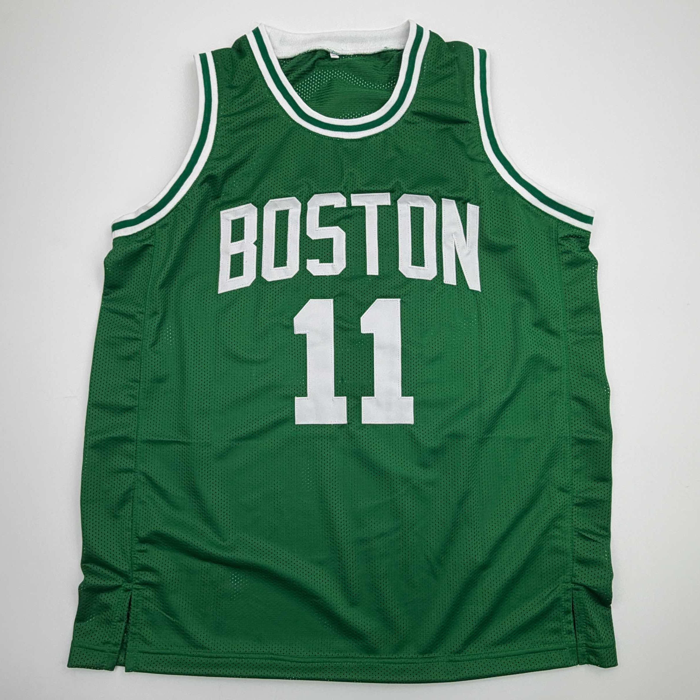 autographed-signed-payton-pritchard-boston-green-basketball-jersey-jsa-coa