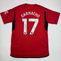 autographed-signed-alejandro-garnacho-manchester-united-red-soccer-jersey-beckett-bas-coa-1