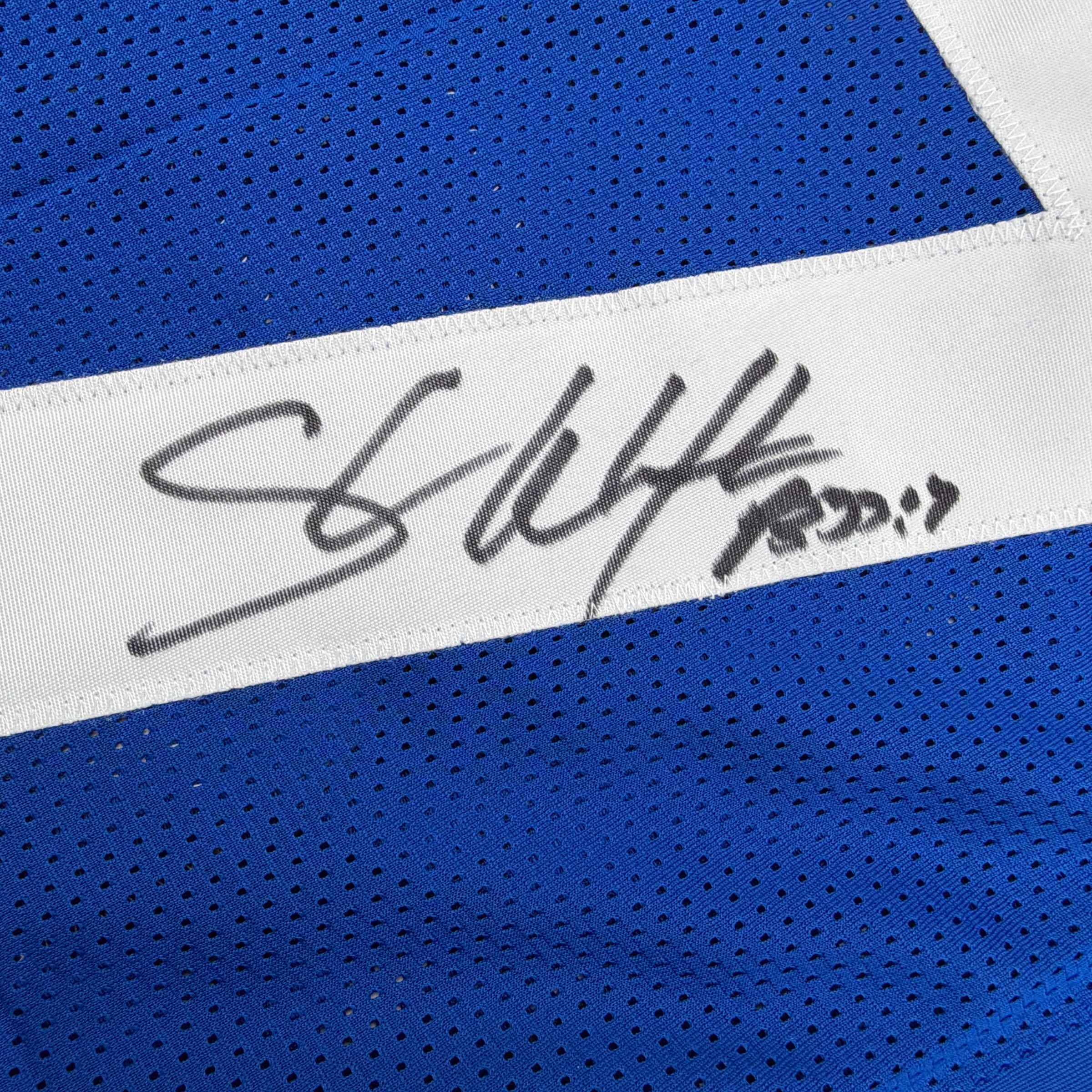 autographed-signed-shaun-alexander-seattle-blue-football-jersey-beckett-bas-coa