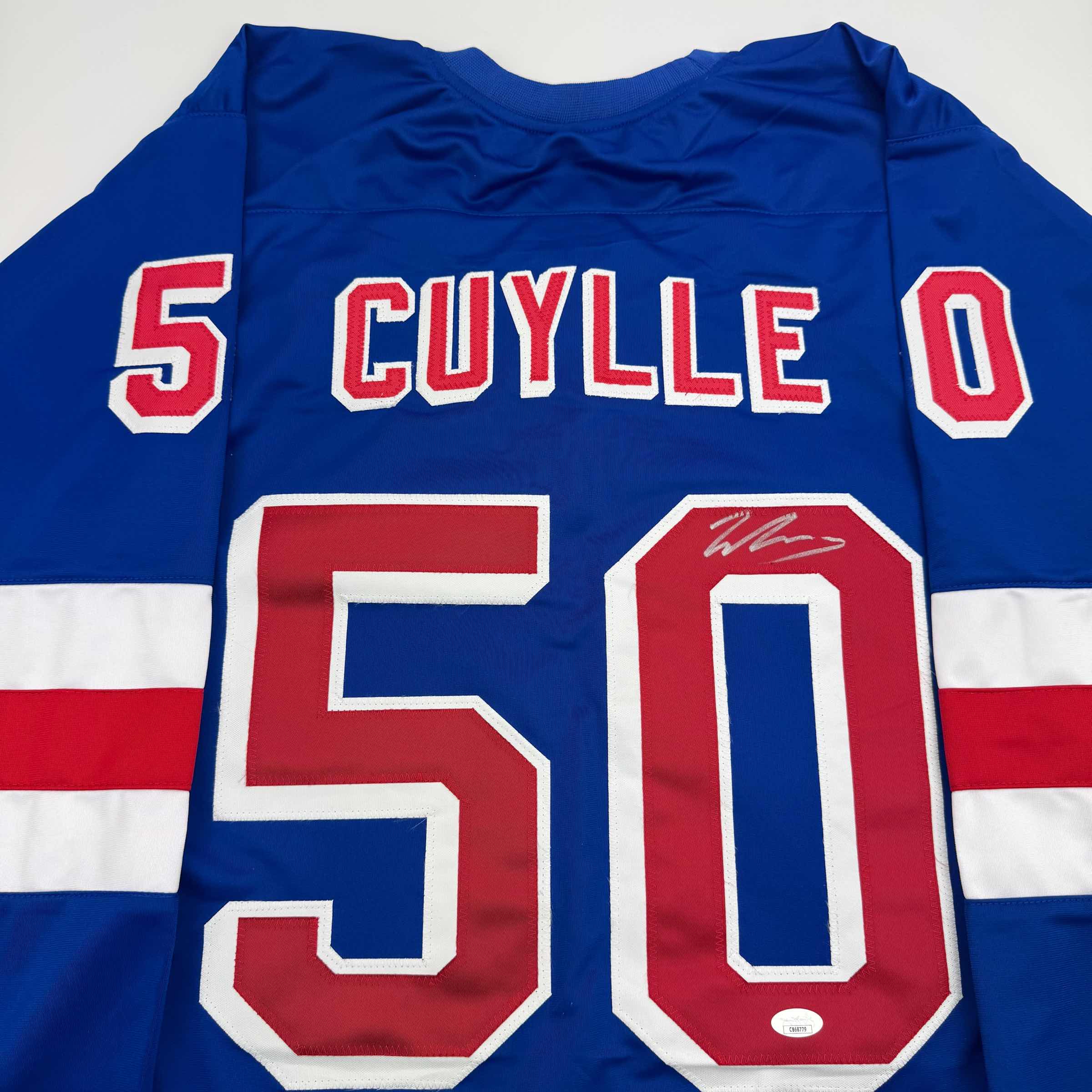 autographed-signed-will-cuylle-new-york-blue-hockey-jersey-jsa-coa