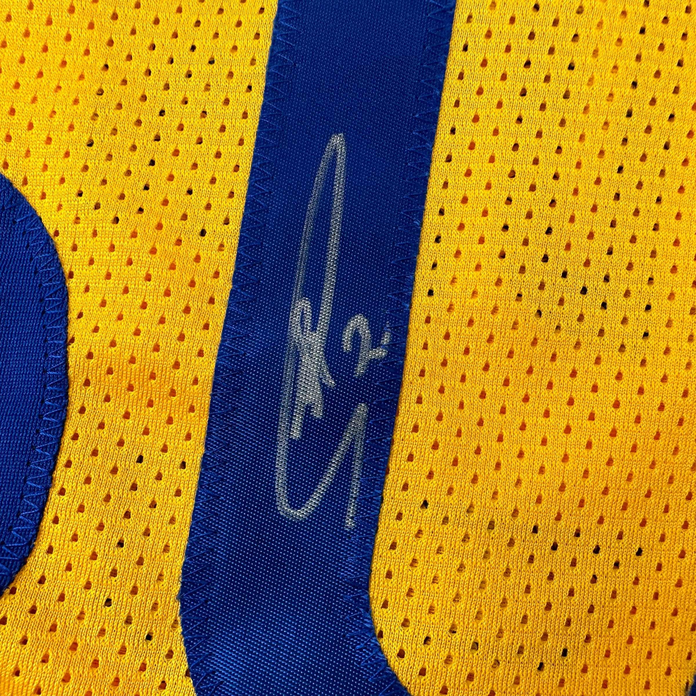 autographed-signed-stephen-steph-curry-golden-state-yellow-basketball-jersey-jsa-coa
