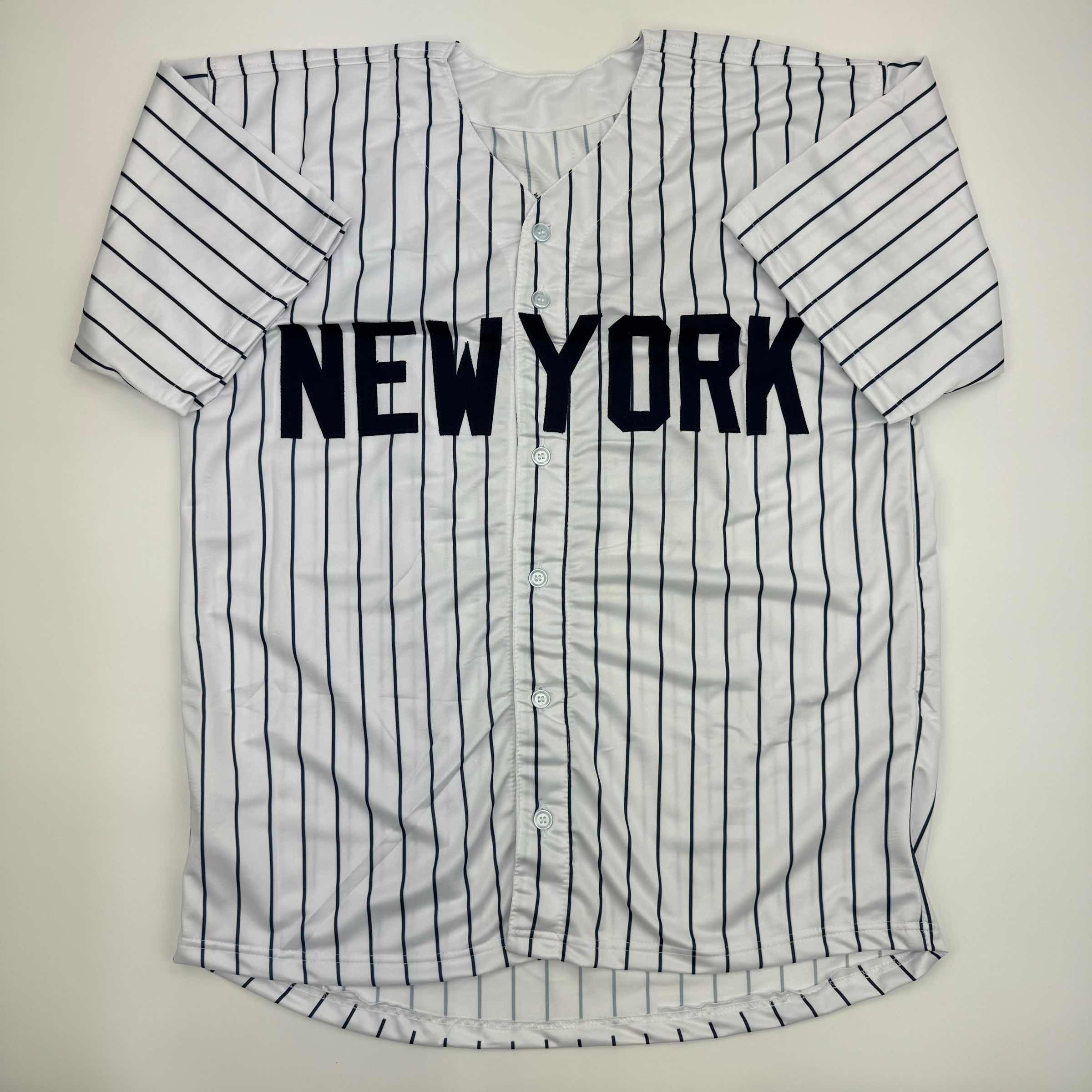 autographed-signed-oswald-peraza-new-york-pinstripe-baseball-jersey-jsa-coa