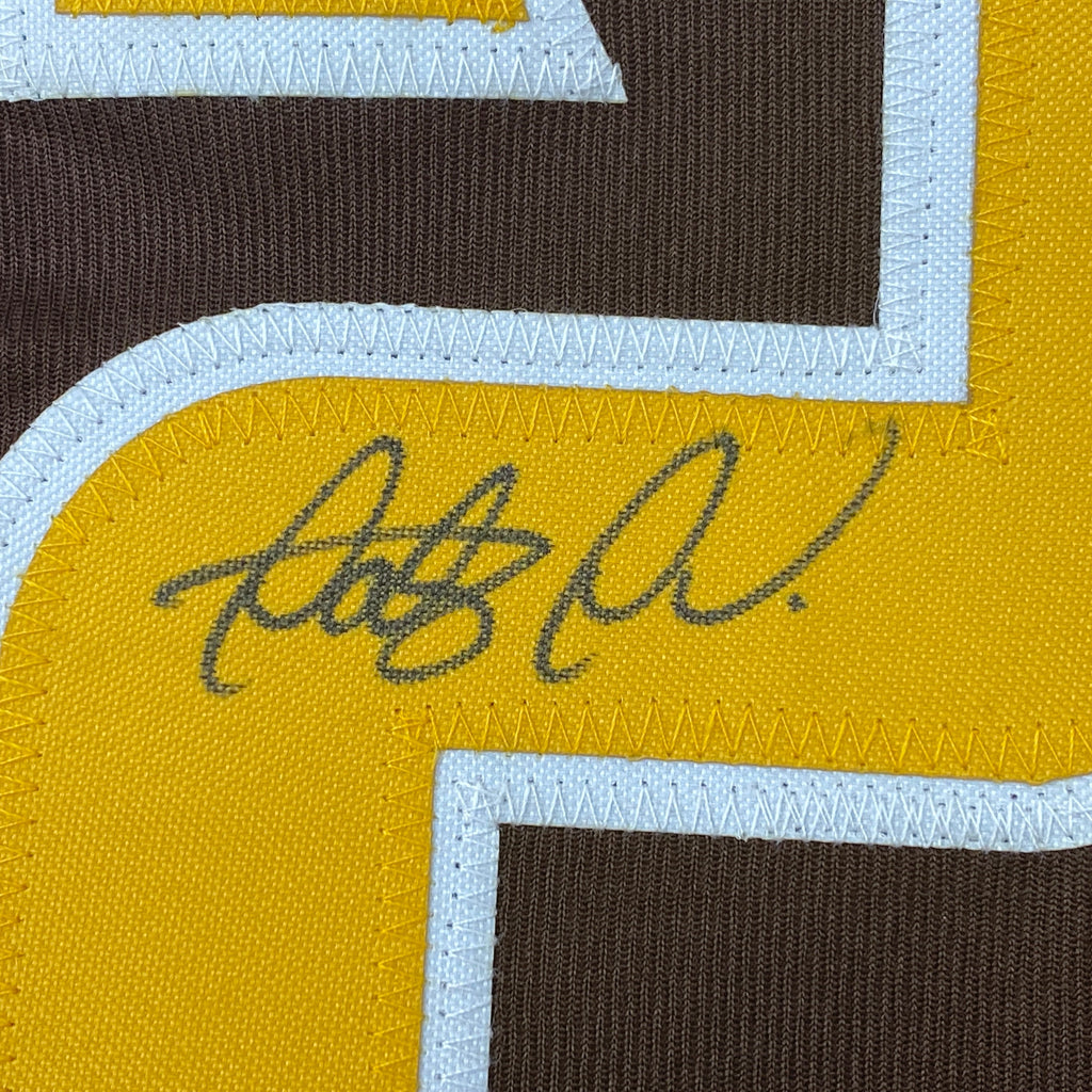 autographed-signed-fernando-tatis-jr-slam-diego-san-brown-baseball-jersey-jsa-coa