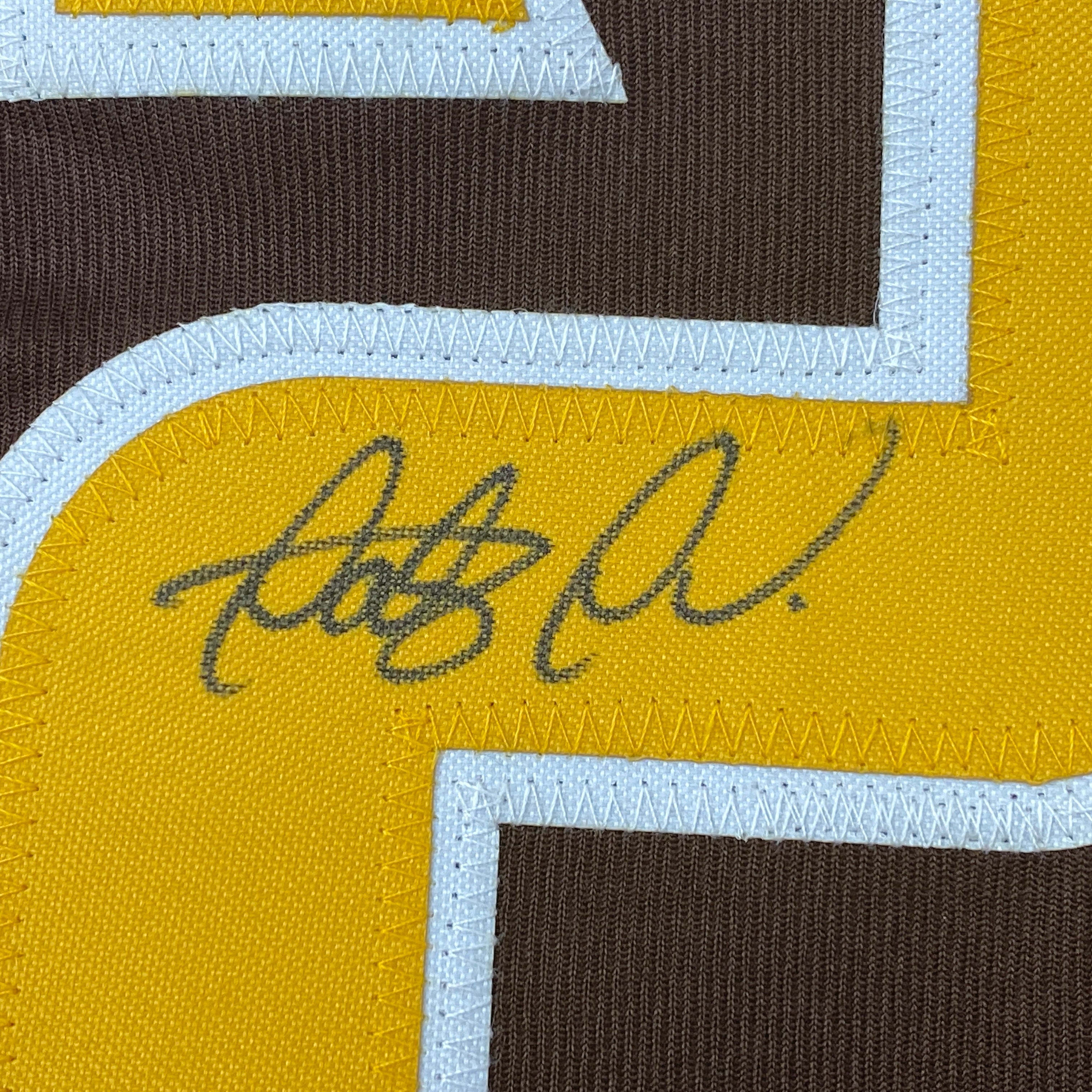 autographed-signed-fernando-tatis-jr-slam-diego-san-brown-baseball-jersey-jsa-coa