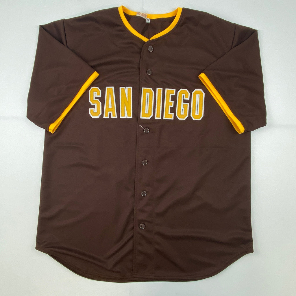autographed-signed-fernando-tatis-jr-slam-diego-san-brown-baseball-jersey-jsa-coa
