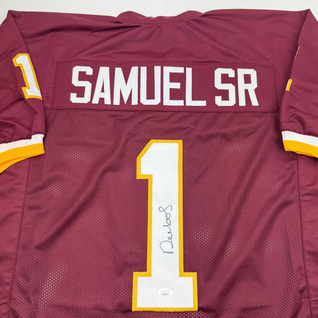 autographed-signed-deebo-samuel-washington-burgundy-football-jersey-jsa-coa