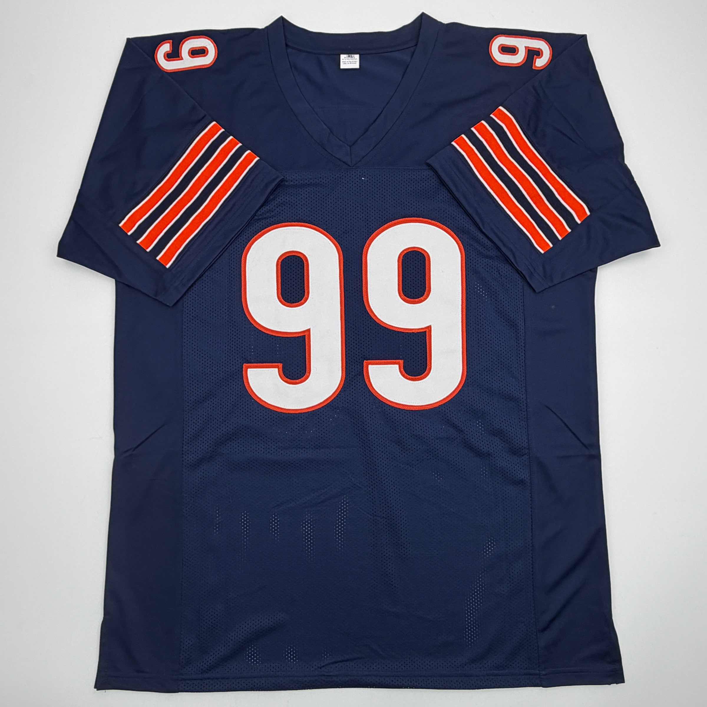 autographed-signed-dan-hampton-chicago-blue-football-jersey-beckett-bas-coa
