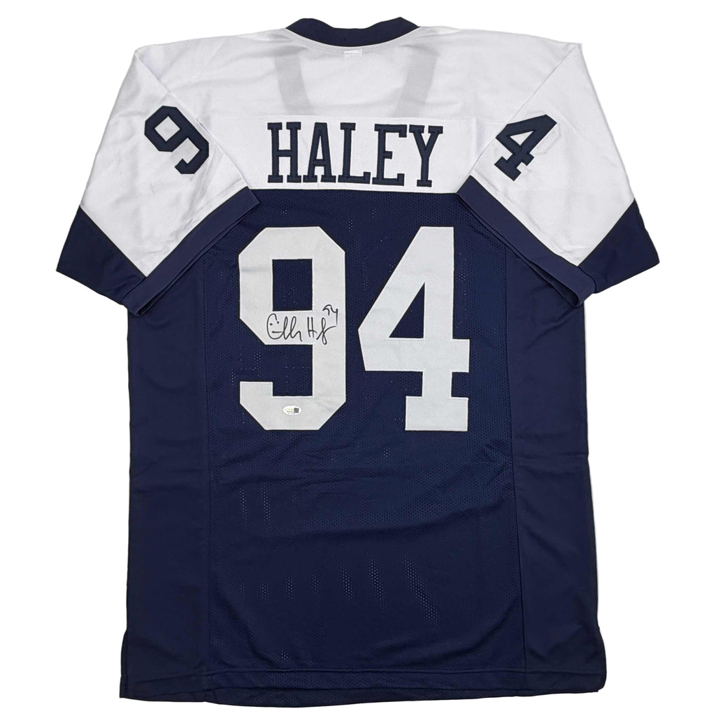 autographed-signed-charles-haley-dallas-thanksgiving-day-football-jersey-jsa-coa