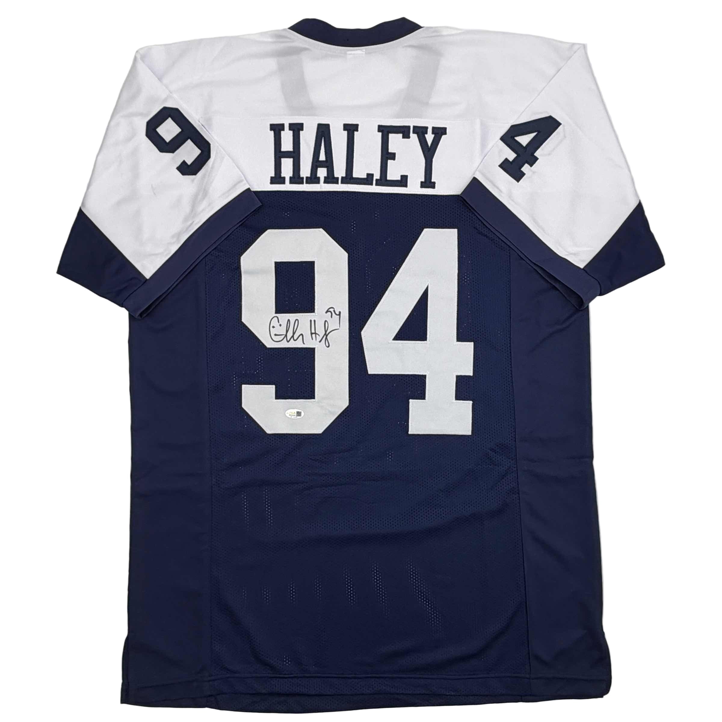 autographed-signed-charles-haley-dallas-thanksgiving-day-football-jersey-jsa-coa