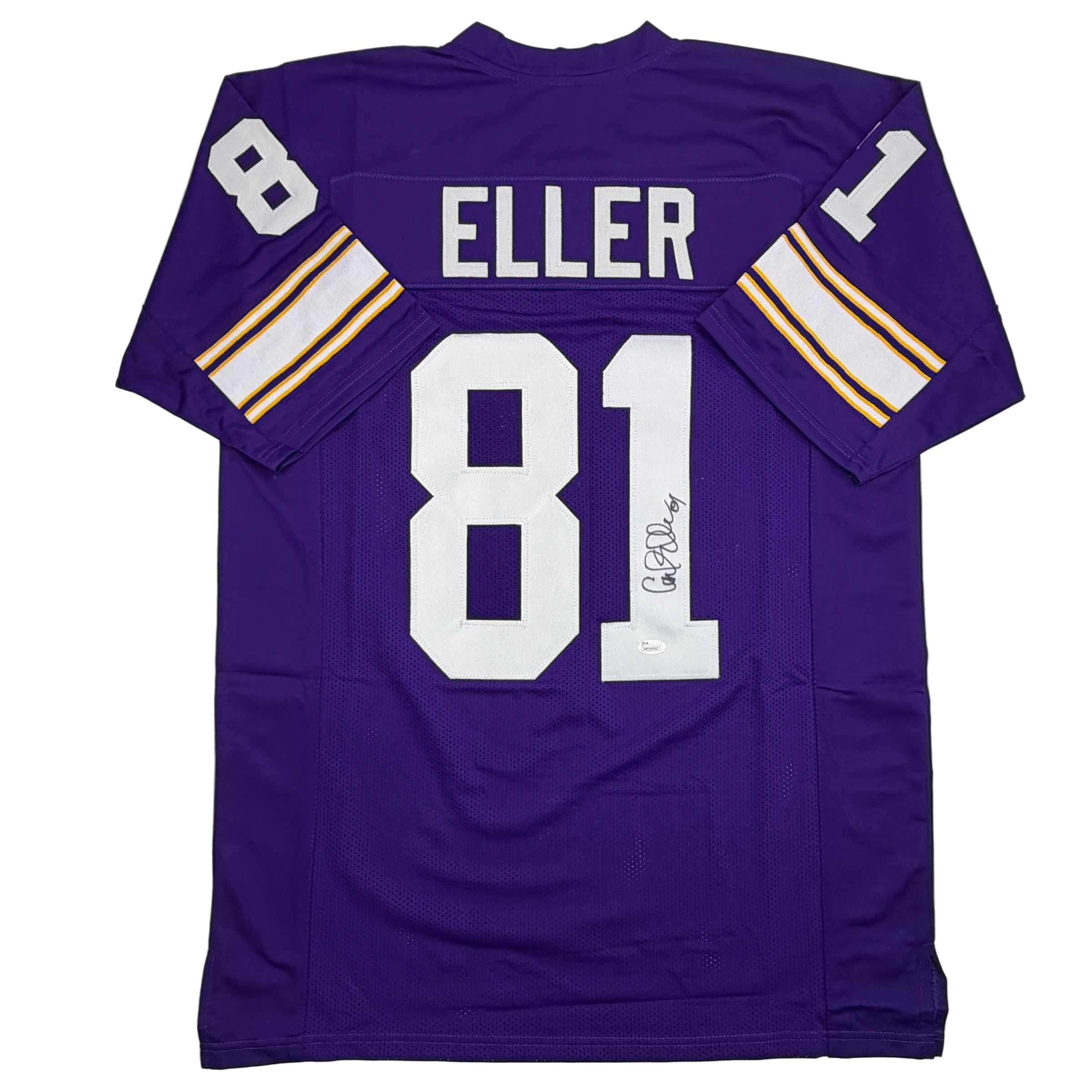 autographed-signed-carl-eller-minnesota-purple-football-jersey-jsa-coa