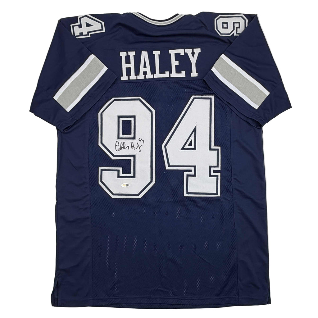 autographed-signed-charles-haley-dallas-blue-football-jersey-jsa-coa