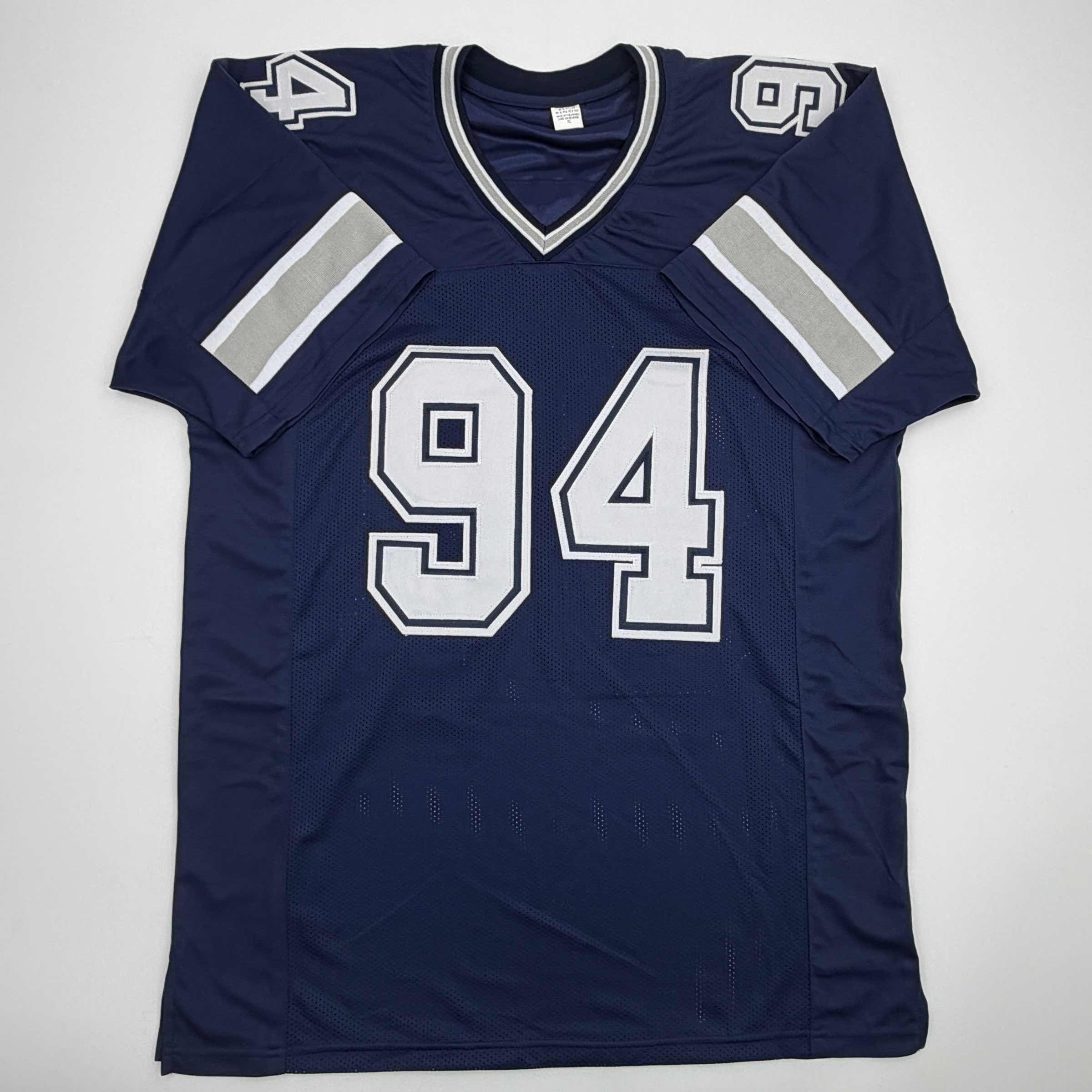 autographed-signed-charles-haley-dallas-blue-football-jersey-jsa-coa