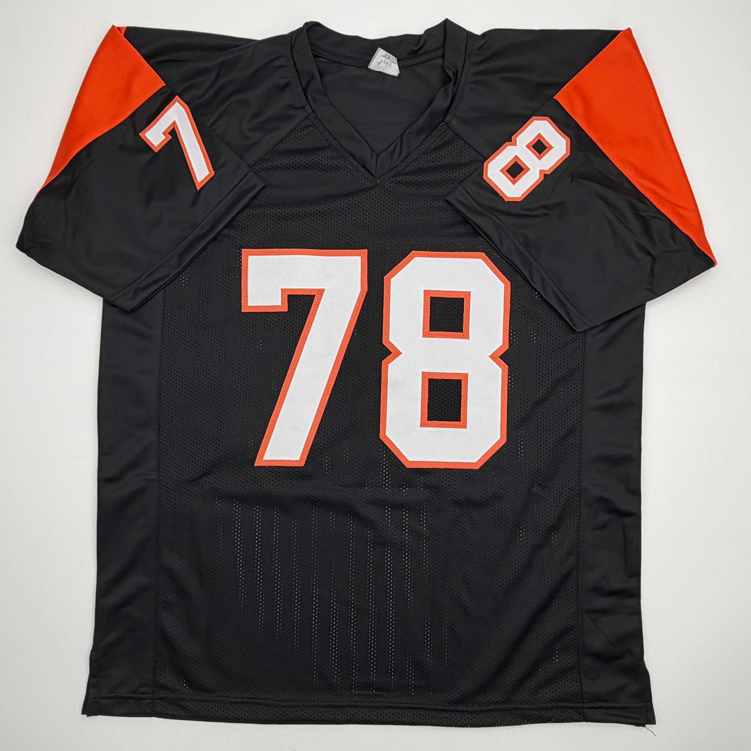 autographed-signed-anthony-munoz-cincinnati-black-football-jersey-beckett-bas-coa