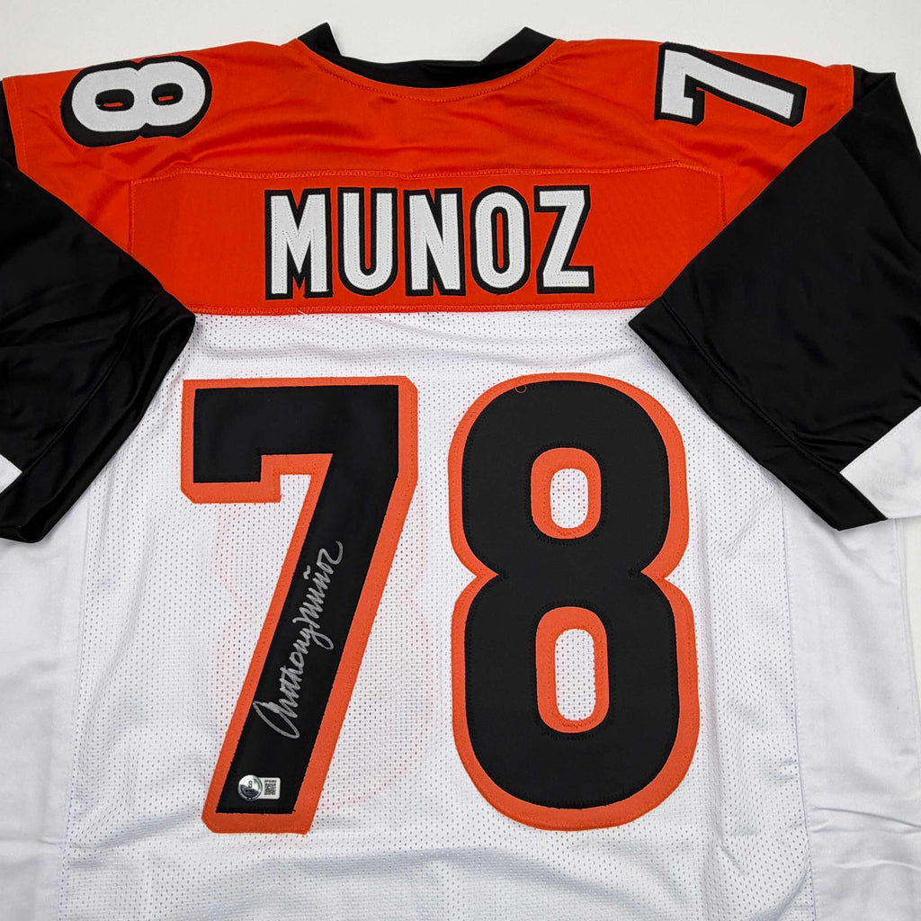 autographed-signed-anthony-munoz-cincinnati-white-football-jersey-beckett-bas-coa