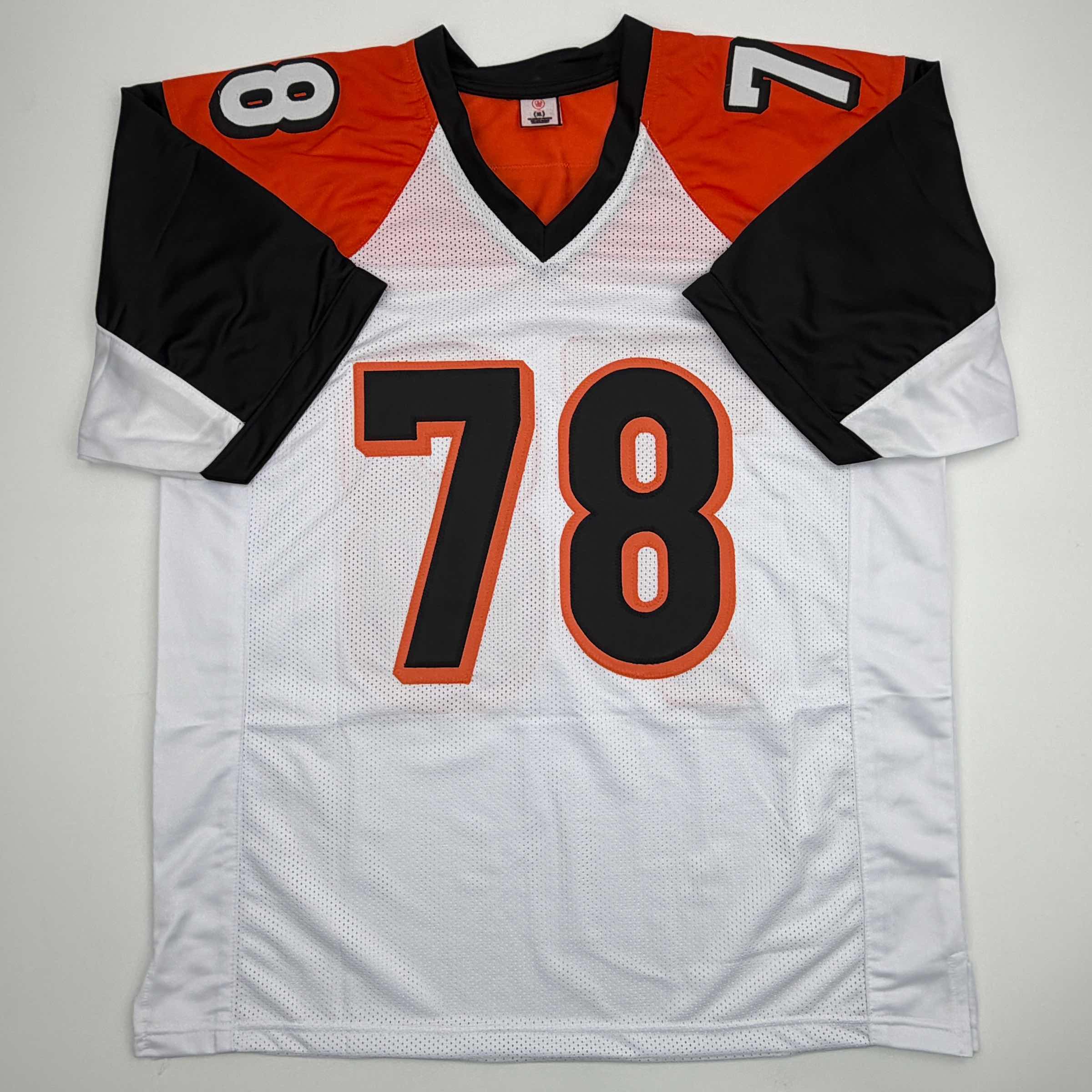 autographed-signed-anthony-munoz-cincinnati-white-football-jersey-beckett-bas-coa