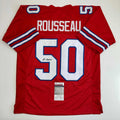 autographed-signed-greg-rousseau-buffalo-red-football-jersey-jsa-coa