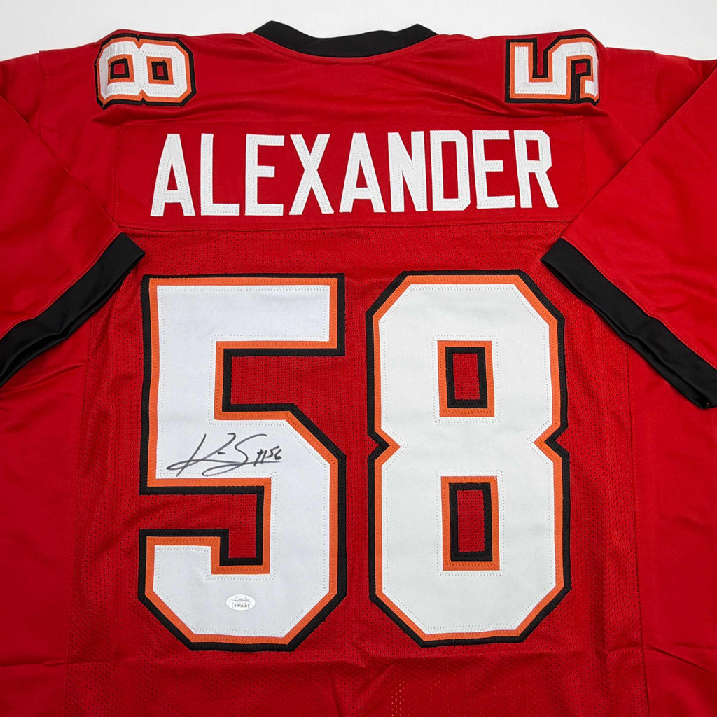 autographed-signed-kwon-alexander-tampa-bay-red-football-jersey-jsa-coa