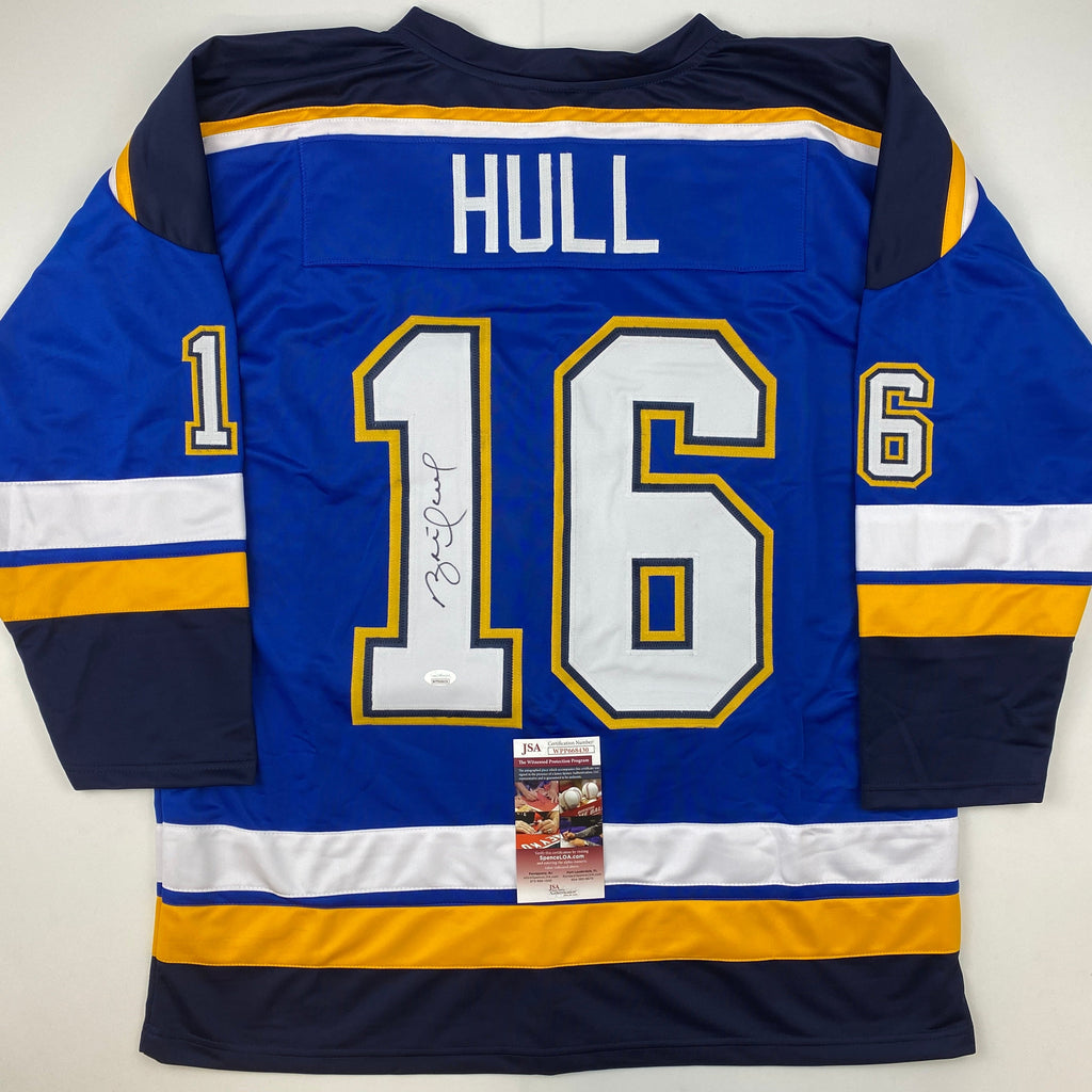 autographed-signed-brett-hull-st-louis-blue-white-numbers-hockey-jersey-jsa-coa