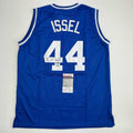 autographed-signed-dan-issel-kentucky-blue-college-basketball-jersey-jsa-coa