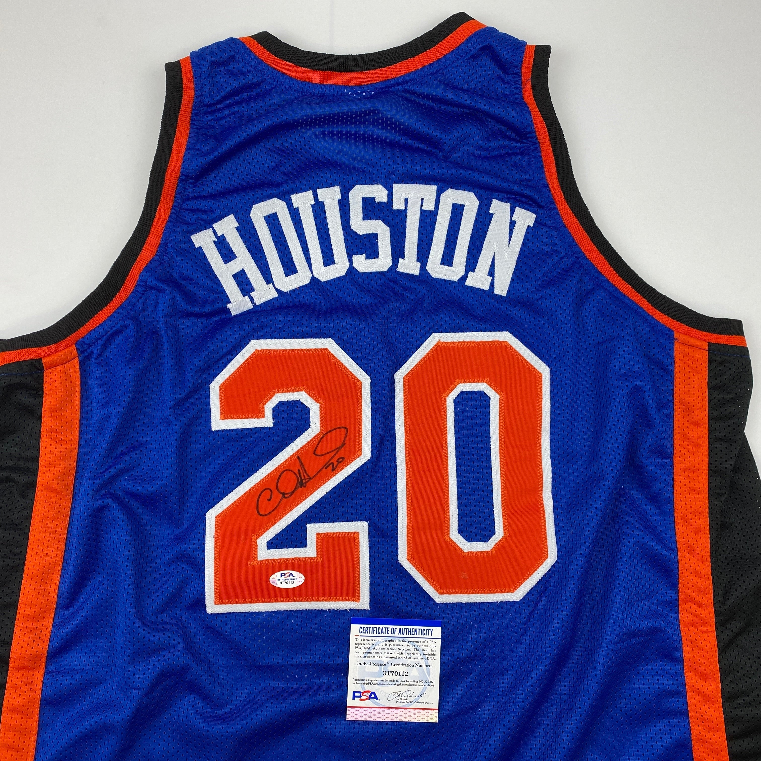 autographed-signed-allan-houston-new-york-blue-basketball-jersey-psa-dna-coa