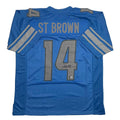 autographed-signed-amon-ra-st-brown-detroit-blue-football-jersey-beckett-bas-coa