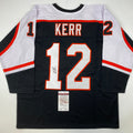 autographed-signed-tim-kerr-philadelphia-black-hockey-jersey-jsa-coa