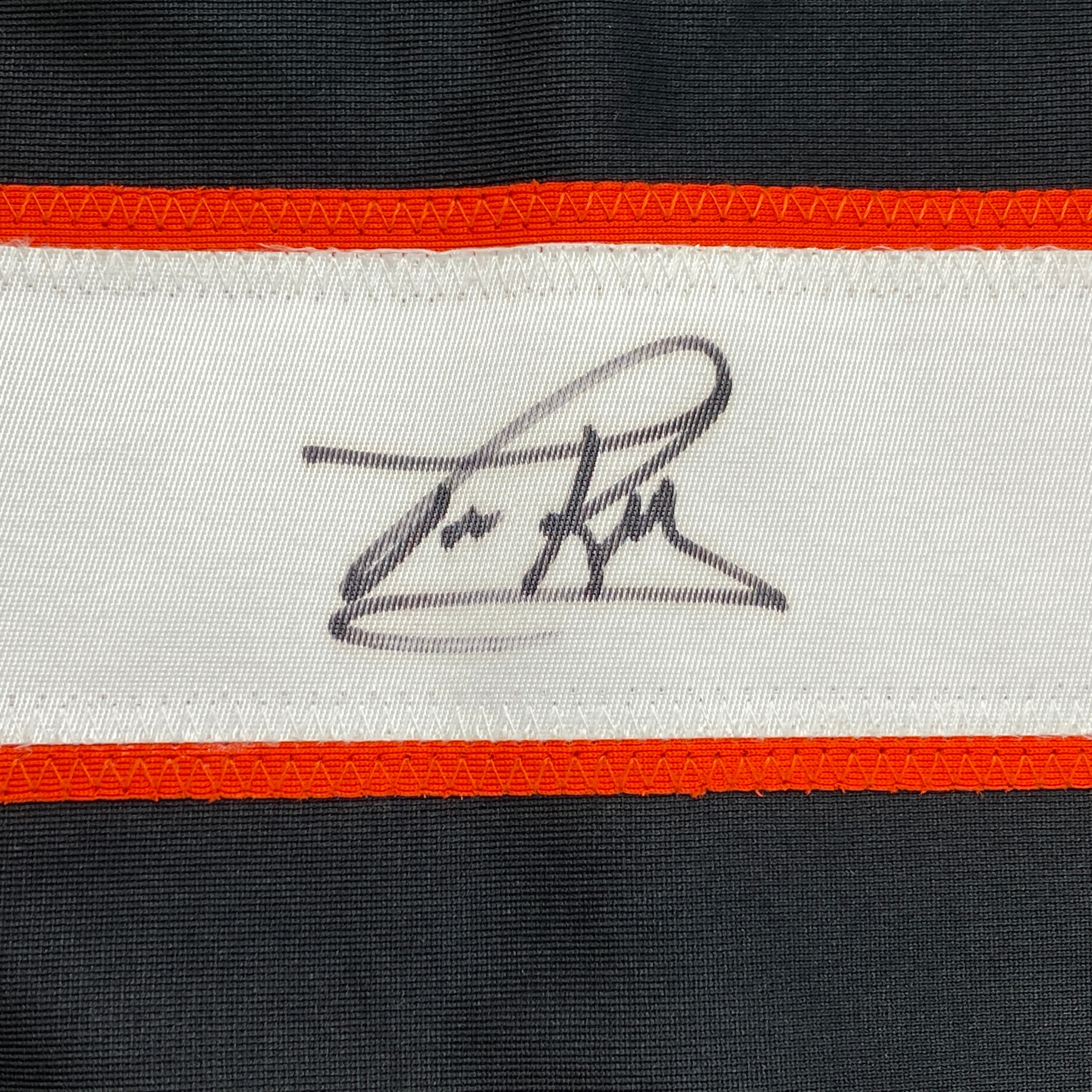 autographed-signed-tim-kerr-philadelphia-black-hockey-jersey-jsa-coa