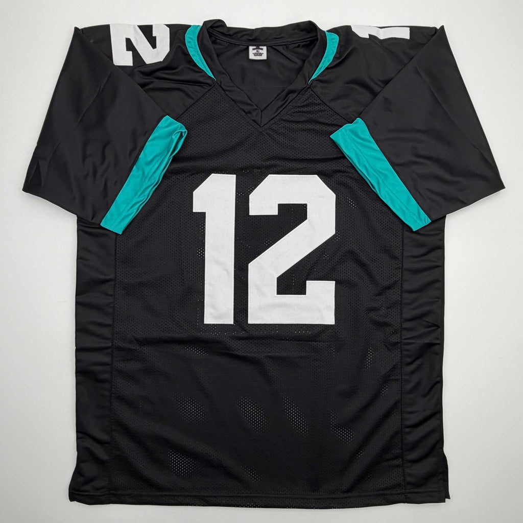 autographed-signed-travis-hunter-jacksonville-black-football-jersey-beckett-bas-coa