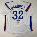 autographed-signed-dennis-martinez-montreal-white-baseball-jersey-jsa-coa